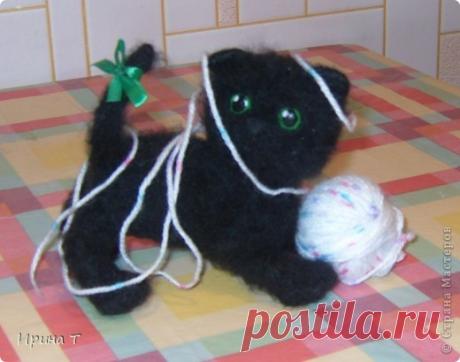 Как я делала котёнка