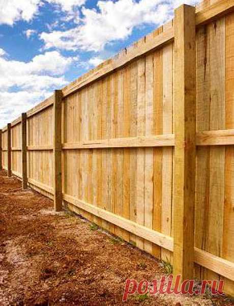 Как сделать деревянный забор — фото примеры и идеи по конструкциям.