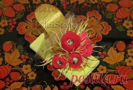 Мастера рукоделия - рукоделие для дома. Бесплатные мастер-классы, фото и видео уроки - Мастер-класс по свит-дизайну: Туфелька из конфет