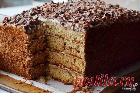 Бисквитный медовик без масла - Повар.ру