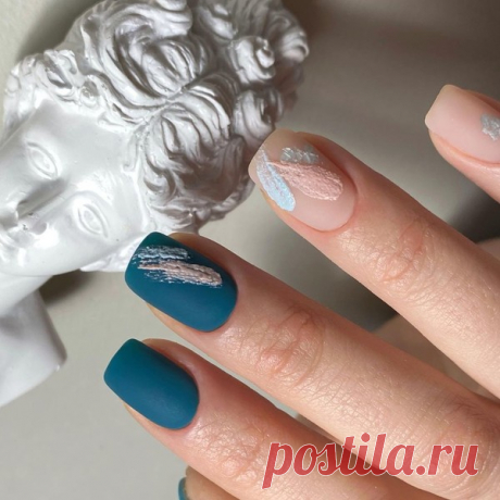 Матовый маникюр для коротких ногтей: 15 стильных нейл-дизайнов | ELLEGIRL