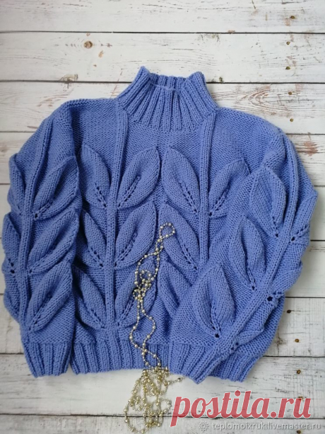 Очень красивый узор с листьями — DIYIdeas