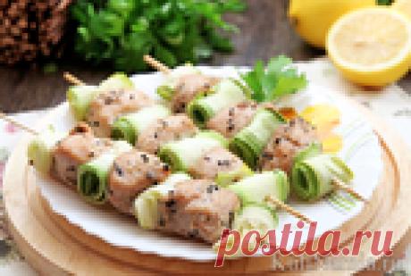 КУРИНЫЙ ШАШЛЫК В ДУХОВКЕ