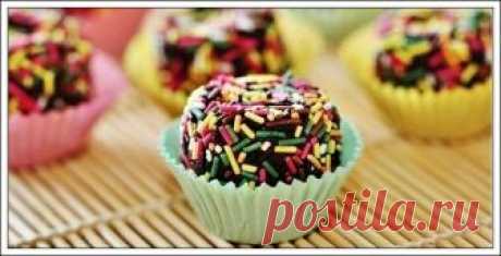 Бригадейро - шоколадные конфеты с начинкой