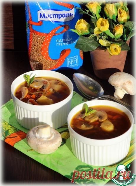 Гречневый суп с картофельными клецками - кулинарный рецепт