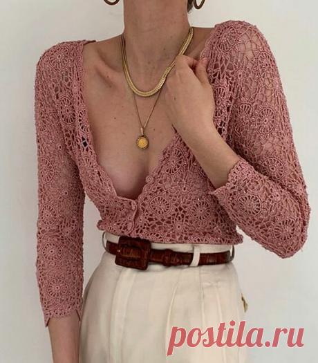 Шикарные вязанные кофточки! Нужно обязательно связать их! | Agnusknit | Яндекс Дзен