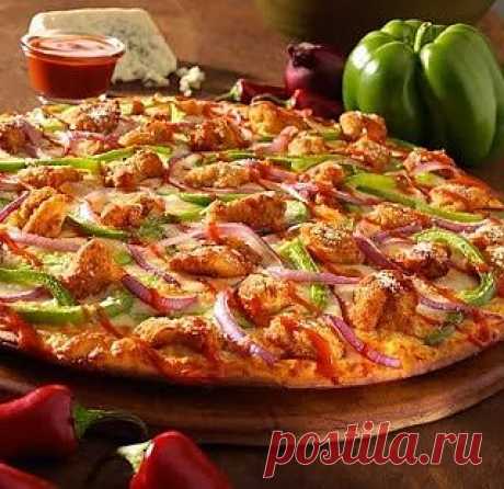 Пицца "Минутка"
Эта пицца действительно готовится очень быстро. Советую этот рецепт всем на случай. если гости на пороге. Рецепт тут