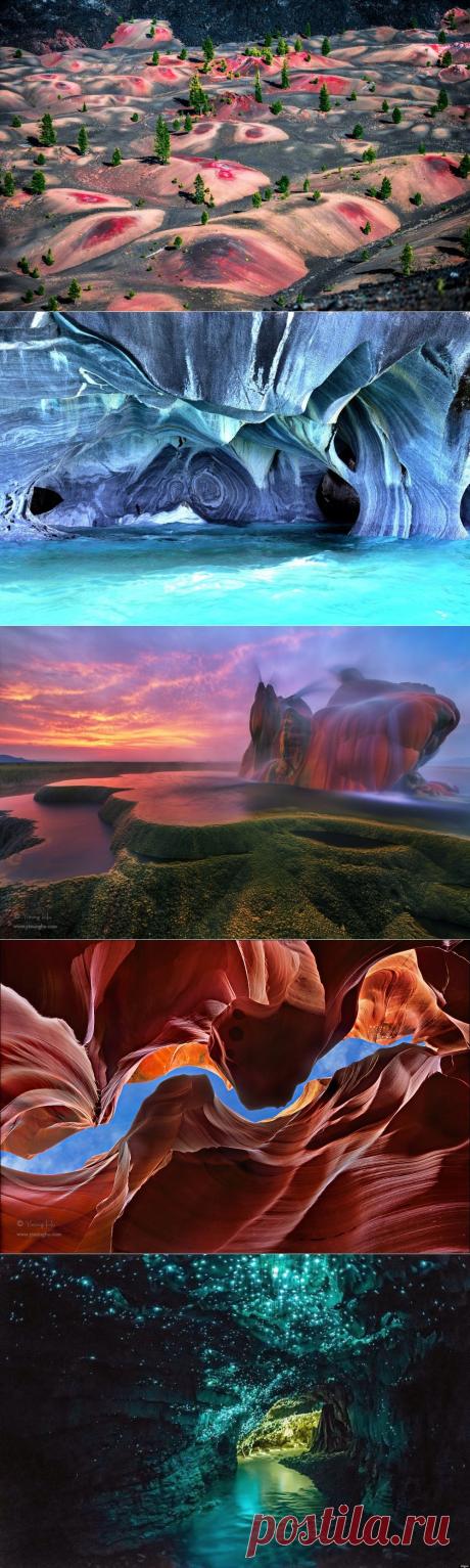 20 совершенно инопланетных пейзажей Земли