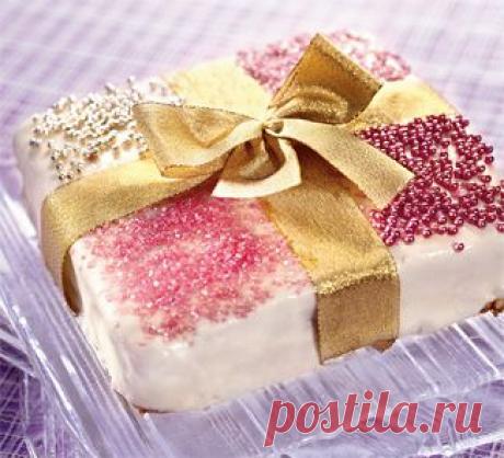 Торт Подарочная коробка, десерт. Пошаговый рецепт с фото на Gastronom.ru
