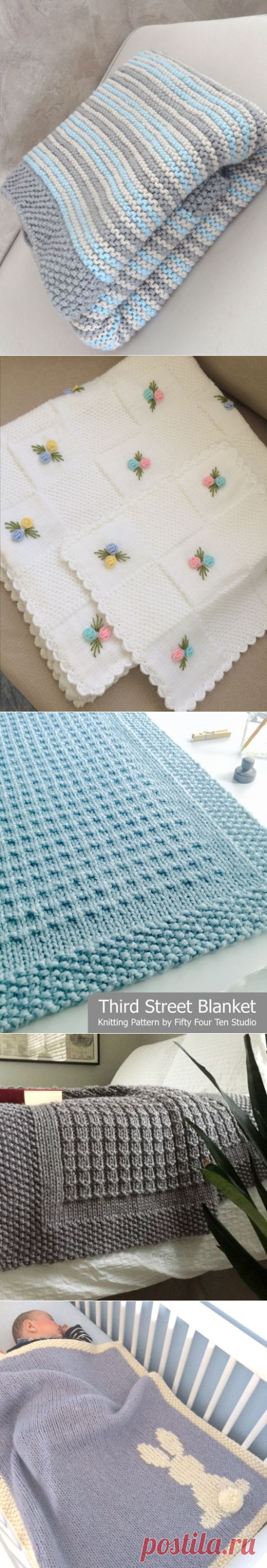 Three easy to knit chunky blan