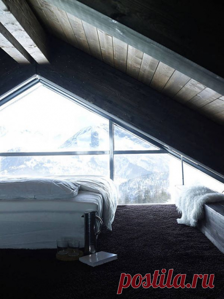 Дача в Альпах: минималистичное шале