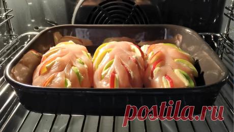Гармошка из куриной грудки на праздничный стол по-новому | Рекомендательная система Пульс Mail.ru