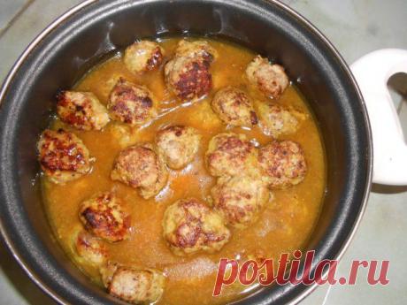 Тефтели в луковом соусе