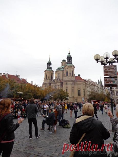 Прага. Церковь Святого Николая | Дрезден-Прага 2017. Часть 6