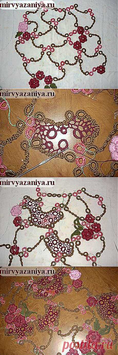 Вязание в технике ирландского кружева. Работа над ошибками..