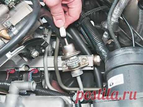 Как поменять регулятор давления топлива на ВАЗ 2114 - Ремонт 2114