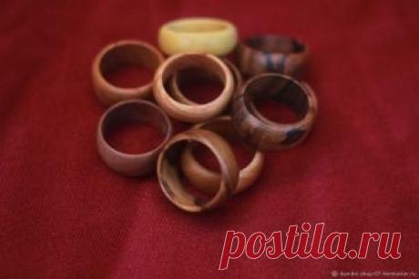 Кольца деревянные – купить в интернет-магазине на Ярмарке Мастеров с доставкой - DEQU3RU | Нальчик