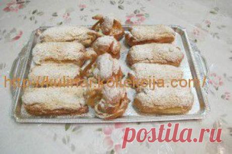 Заварные трубочки. Рецепт от Сергея Грунина. | Кулинария своими руками