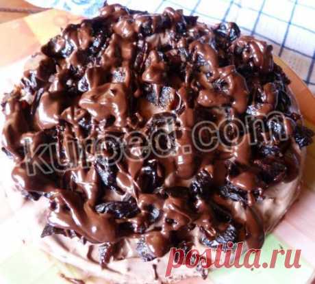 Торт "Чернослив в шоколаде"