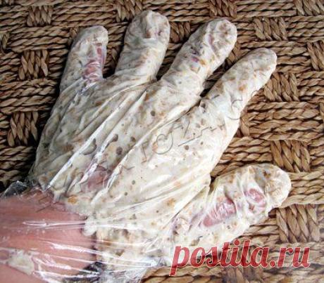 Как сделать овсяную маску для кожи рук...