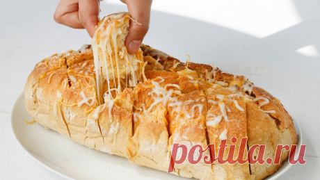 Чесночно-сырный хлеб