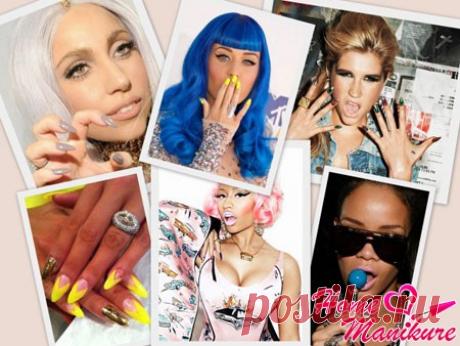 Маникюр звезд и знаментостей Голливуда: фото и видео 2014