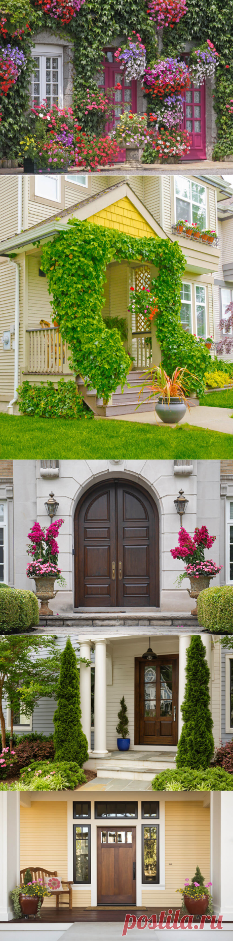 59 Front Door Flower and Plant Ideas