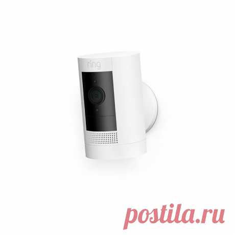 Stick Up Cam Battery | Wireless Indoor & Outdoor Security Camera Protect your home inside or outside with the Ring Stick Up Cam Battery. A wireless battery powered security camera you can place on a flat surface or mount it to a wall. FREE Expedited Shipping!