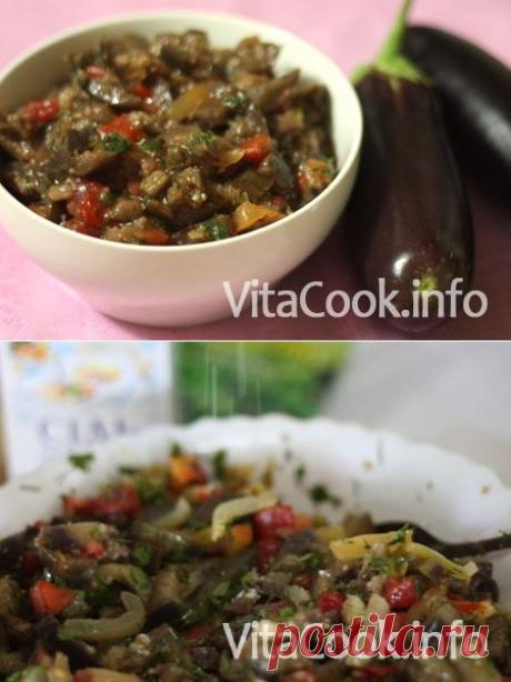 Маринованные баклажаны с овощами - рецепты из баклажан, рецепты закусок