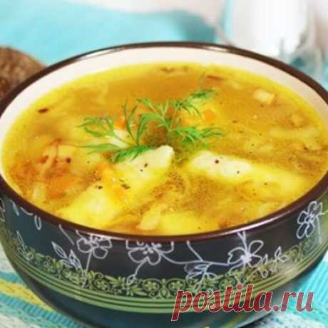 Суп с галушками - одно из вкуснейших первых блюд!