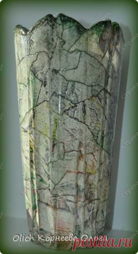 Имитация под камень и обратный декупаж | Страна Мастеров