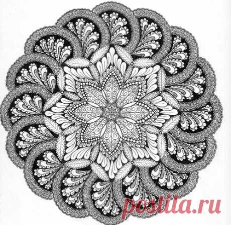 Точечная роспись стен