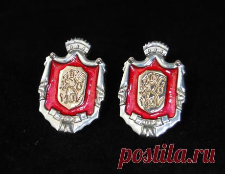 Запонки по эскизу серебро золото