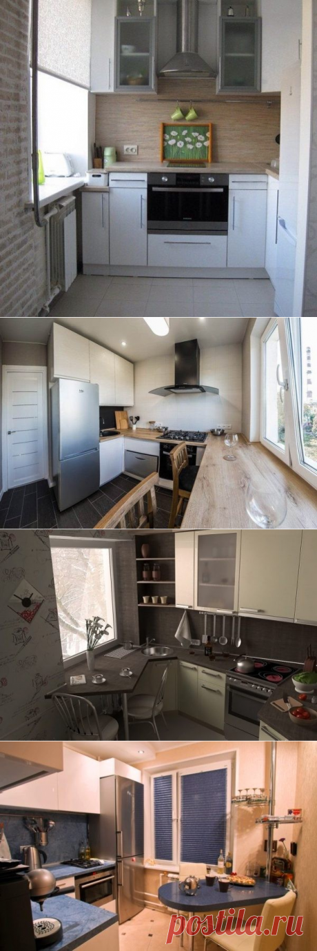Уникальный дизайн кухни в хрущевке