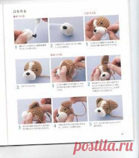 Как выбрать пряжу для амигуруми собаки: советы для идеального результата
Вязаная собачка, выполненная в традиционном японском стиле амигуруми.