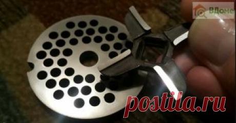 Как самому наточить ножи мясорубки? | ВДоме | Яндекс Дзен