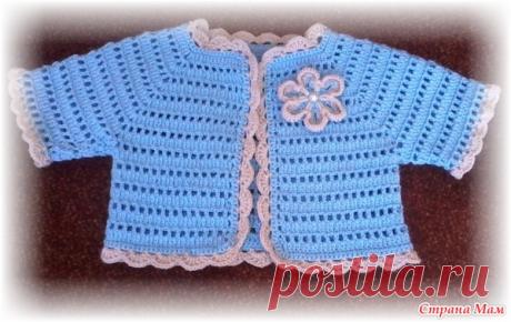 Пробное болеро. - Все в ажуре... (вязание крючком) - Страна Мам