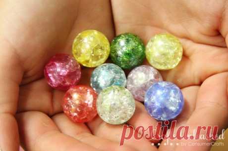 Бриллианты из стеклянных шариков