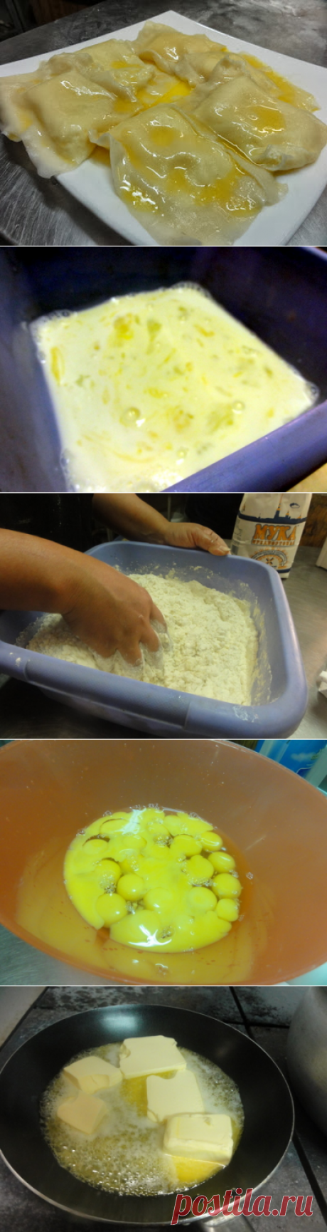 Моя копилка - Кухня: Яичные пельмени от Майи