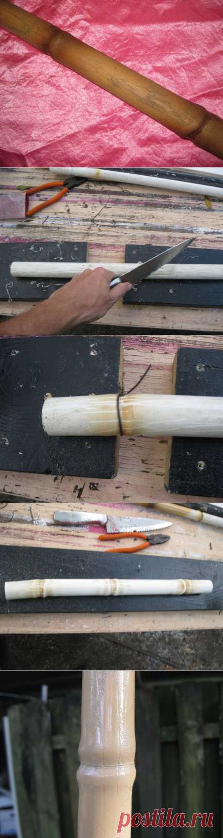 Имитация бамбука из ПВХ