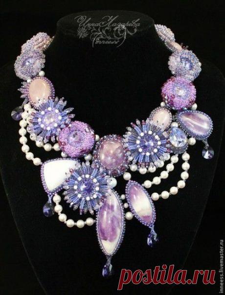 Колье "В ожидании чуда" - чудо, чудесный подарок, волшебство, волшебный, весна, весенний