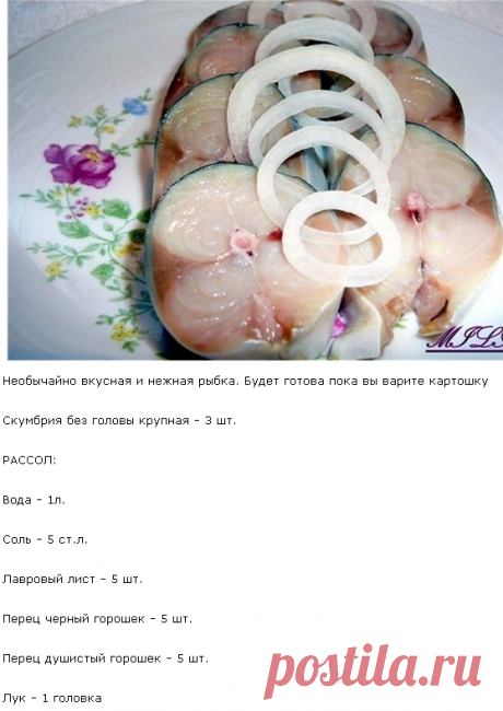 Скумбрия пряного посола "СУПЕР БЫСТРАЯ"