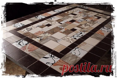 Создаем мозаичную столешницу