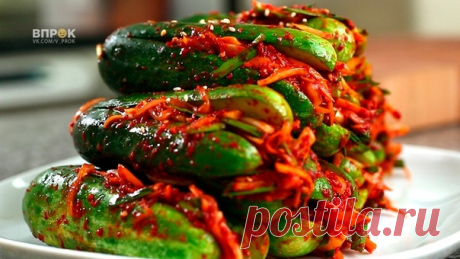 КОРЕЙСКИЕ ОГУРЧИКИ "ОИ СОБАГИ"
Ингредиенты:
Огурцы. 6-8 шт.
Репчатый лук. 1 средняя луковица.
Зеленый лук. 6-10 перьев.
Показать полностью…