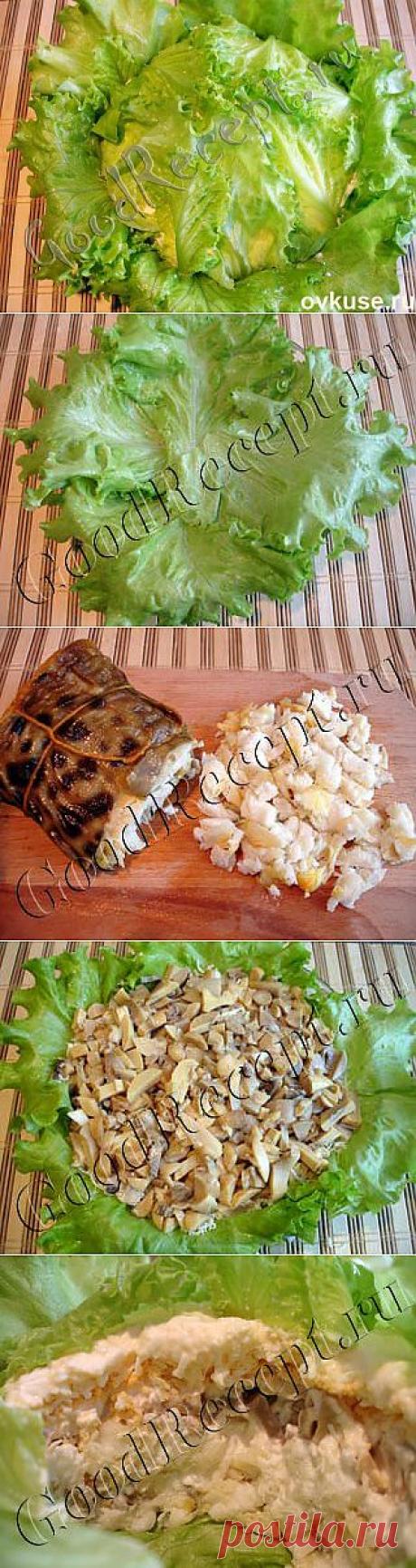 Новогодний салат "Кочан капусты" - Простые рецепты Овкусе.ру