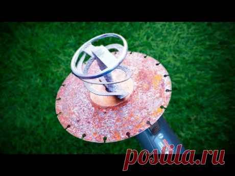 Просто ШОК! Что можно сделать из старого алмазного диска!