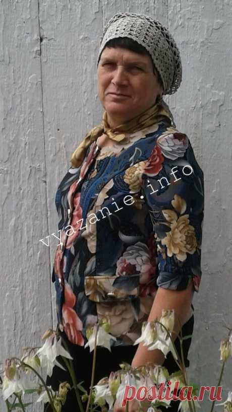 Головной убор на лето. | Vyazanie.info | Яндекс Дзен