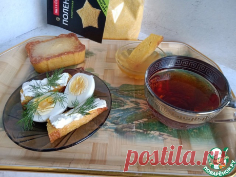 Хлебец кукурузный "Универсальный". Безглютеновый хлебец на основе кукурузной поленты отлично подойдет для бутербродов, а также с медом или джемом.