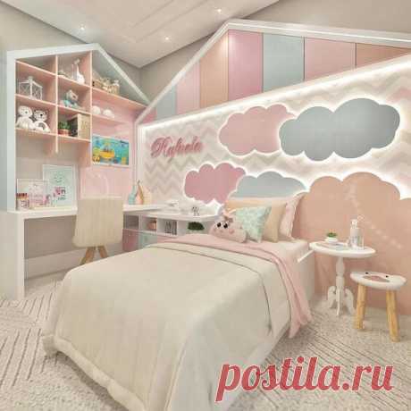 Девчачьи комнаты: 25 идей дизайна комнаты для девочки ~ ALL-DEKOR