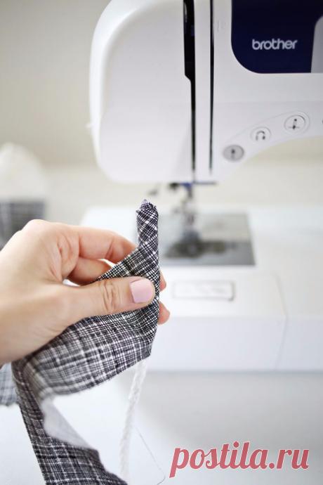 Монохром. Вы сможете нарезать восемь метров ткани на тонкие полоски? Тогда сделайте это